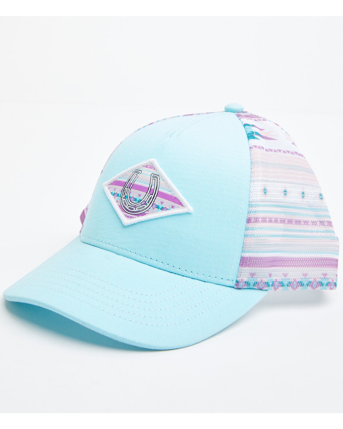 Cruel Girl Girls' Logo Ball Cap, Turquoise, hi-res