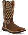 Twisted X Women's Distressed Brown Western Work Boots - Soft Toe, Brown, hi-res