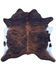 Image #1 - Carroll Co Medium Brindle Cowhide Rug, Brown, hi-res