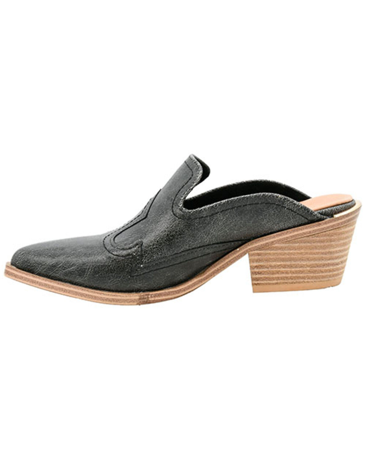 Image #3 - Corkys Women's Saloon Mules, Black, hi-res
