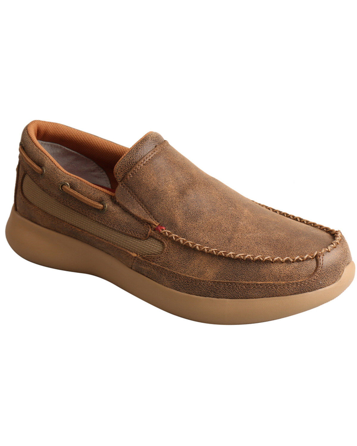 Image #1 - Twisted X Men's CellStretch Driving Shoes - Moc Toe, , hi-res