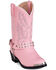 Image #1 - Durango Kid's Western Boots, Pink, hi-res