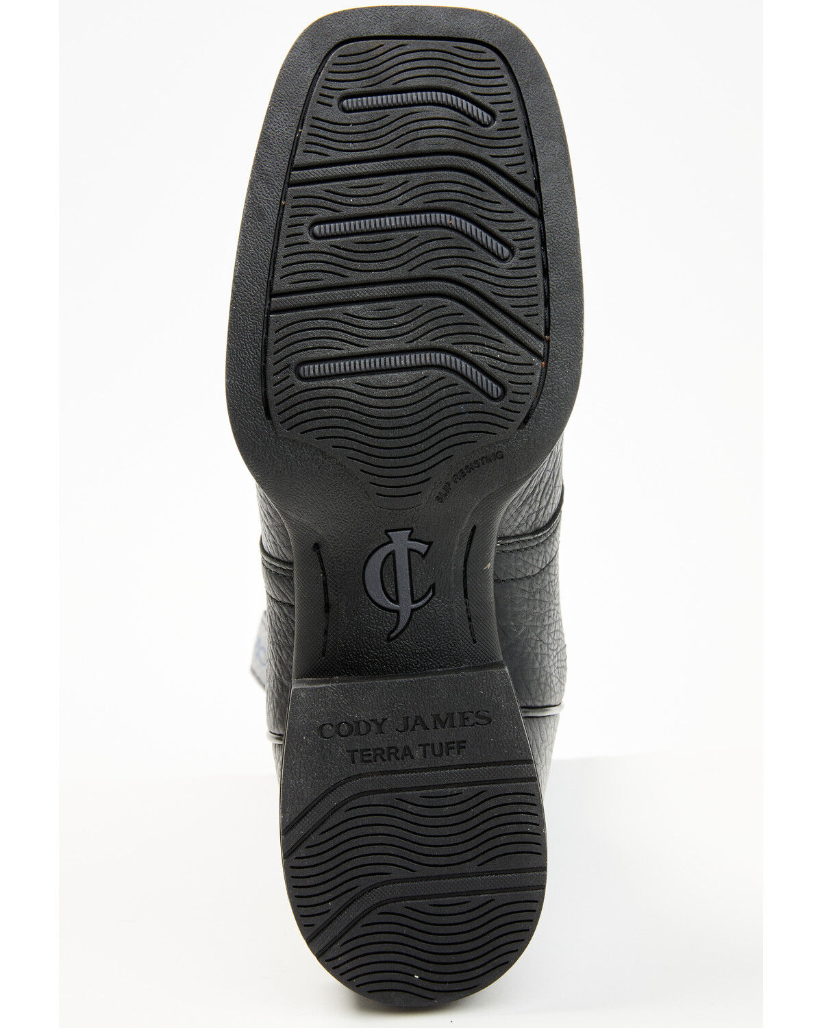 Image #7 - Cody James Men's Badge Xero Gravity™ Western Boots - Broad Square Toe, Black, hi-res