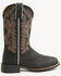 Image #2 - Justin Women's Ashtyn Performance Western Boots - Broad Square Toe, Black, hi-res