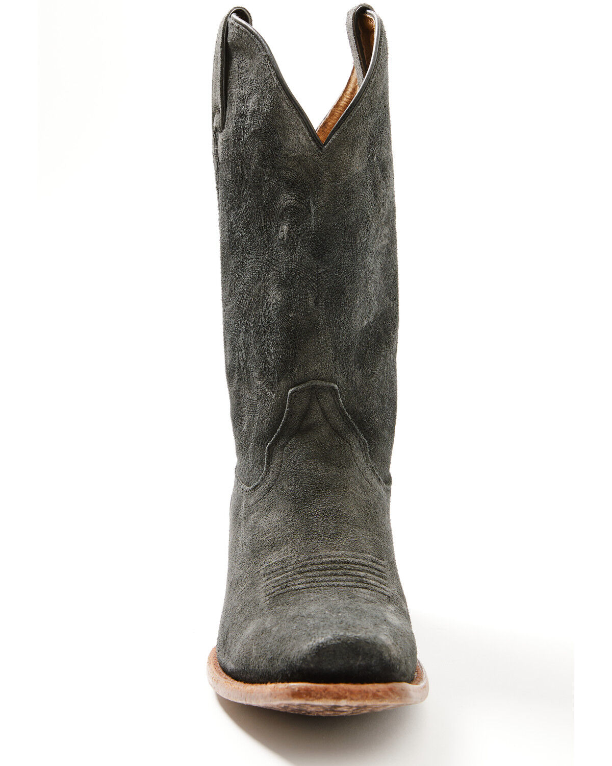 Image #4 - Moonshine Spirit Men's Gunsmoke Western Boots - Square Toe, Black, hi-res