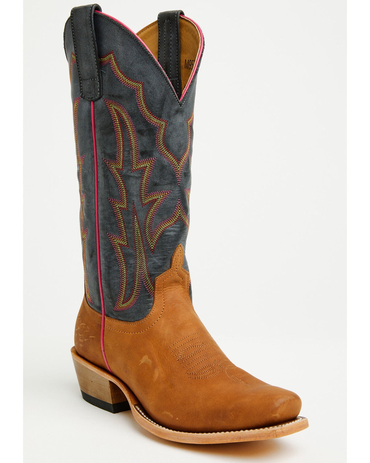 Macie Bean Women's Yippee Ki Heyyy Tall Western Boots - Square Toe, Tan, hi-res