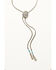 Image #1 - Shyanne Women's Southwestern Oval Bolo necklace, Silver, hi-res