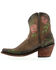 Caborca Silver by Liberty Black Women's Embroidered Floral Western Booties - Pointed Toe, Tan, hi-res