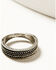 Image #5 - Shyanne Women's Isla Oasis Cactus Ring Set - 5 Piece, Silver, hi-res