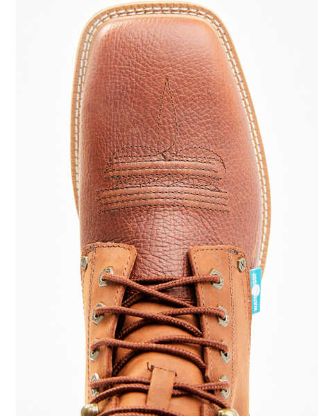 Image #11 - Twisted X Men's Lite Waterproof Work Shoes, Oiled Rust, hi-res
