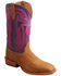 Image #1 - Twisted X Women's HOOey Western Boots - Wide Square Toe, , hi-res