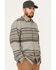 Image #2 - Brothers and Sons Men's Fine Line Striped Print Long Sleeve Button Down Flannel Shirt, Sand, hi-res