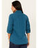 Image #4 - Ariat Women's Rebar Made Tough Long Sleeve Button-Down Work Shirt, Indigo, hi-res