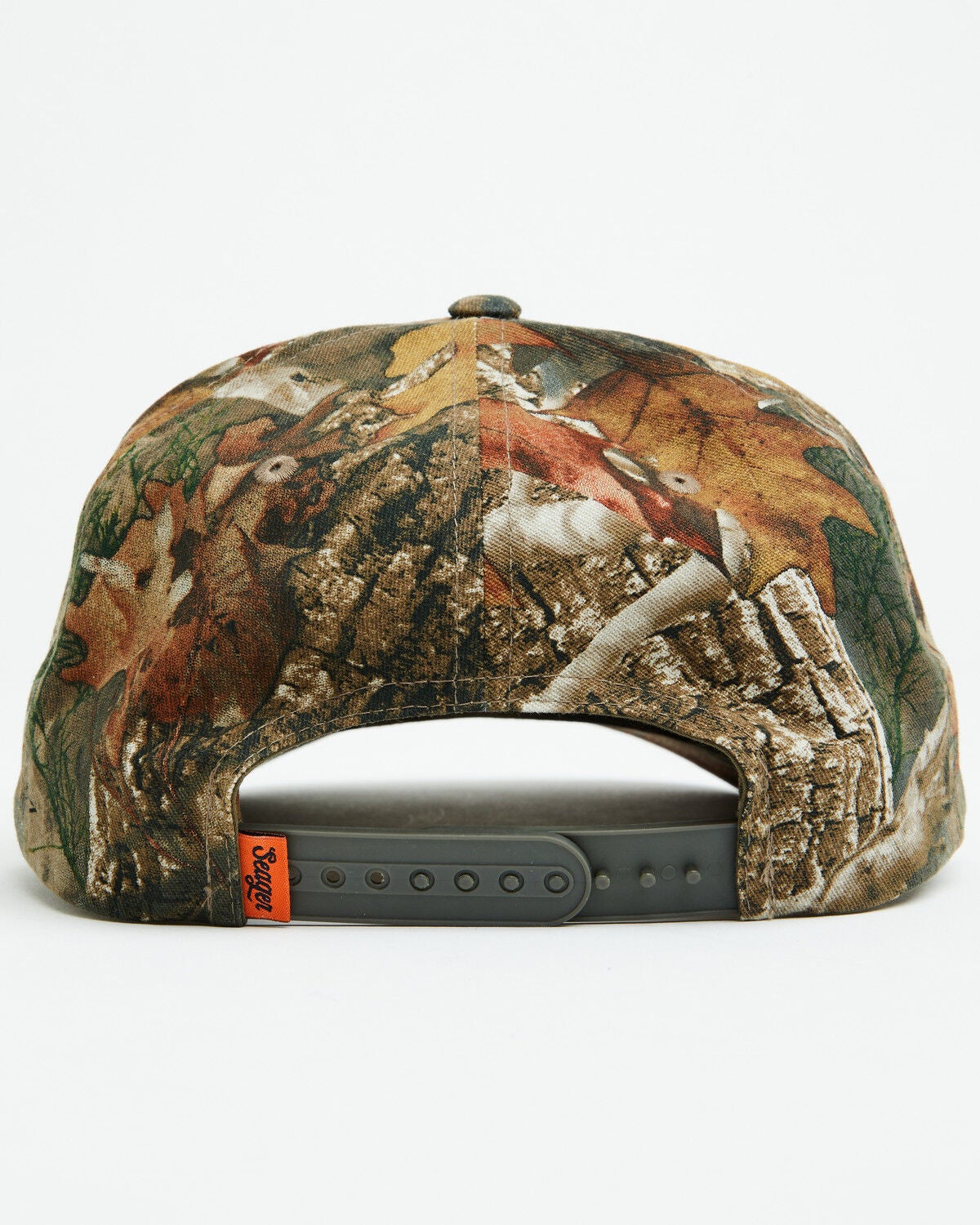 Image #3 - Seager Men's Camo Printed Branded Ball Cap, Camouflage, hi-res