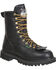 Image #1 - Georgia Men's Waterproof Logger Boots, Black, hi-res
