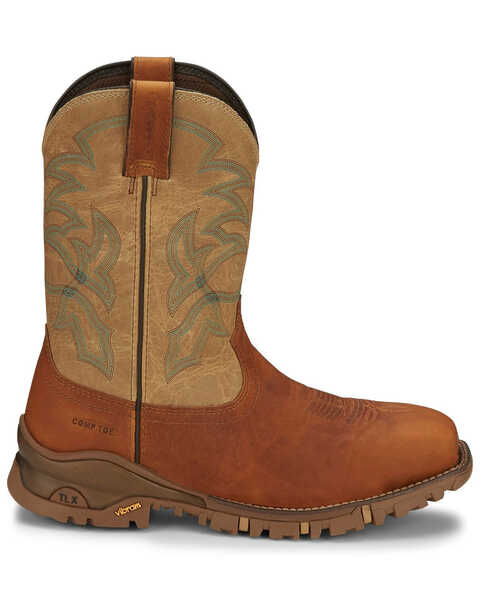 Image #2 - Tony Lama Men's Roustabout Straw Western Work Boots - Composite Toe, , hi-res