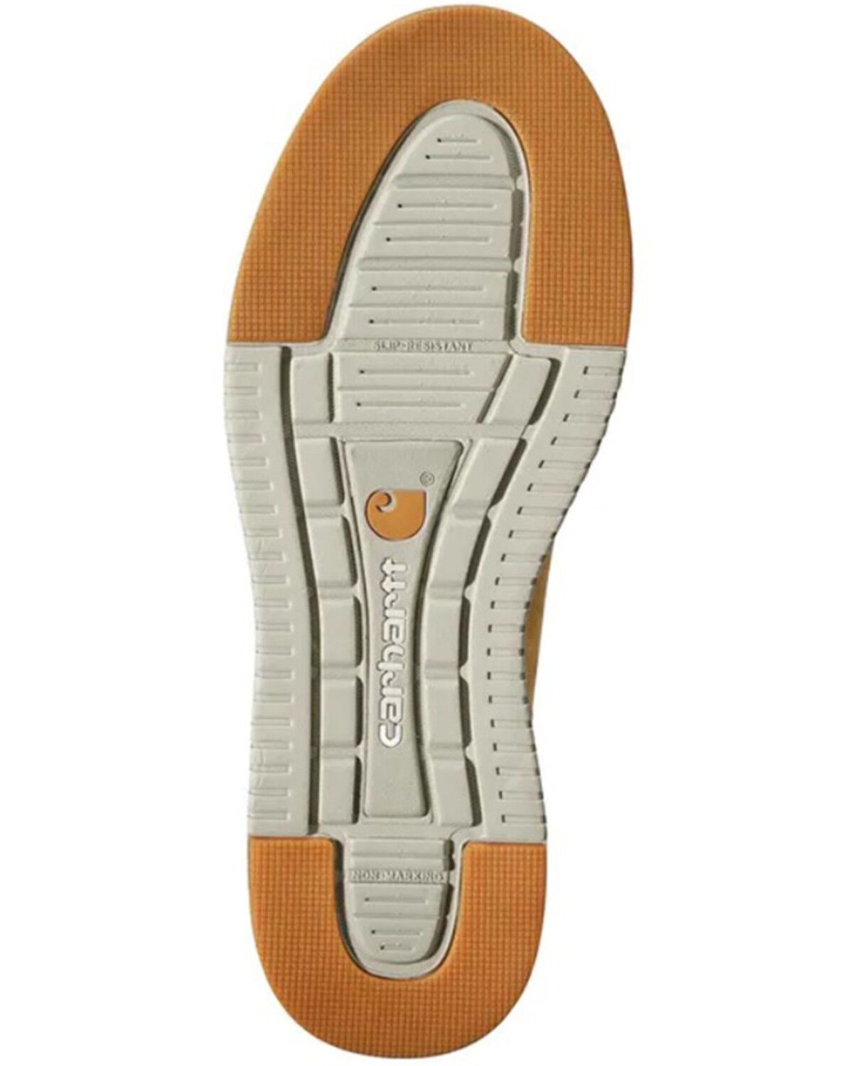 Image #7 - Carhartt Men's Detroit Leather Work Shoe - Soft Toe, Brown, hi-res