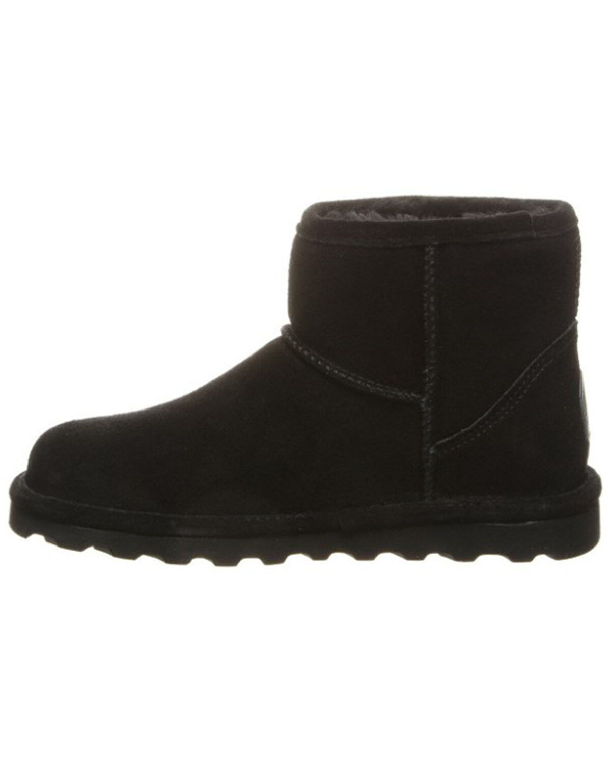 Image #3 - Bearpaw Women's Alyssa Casual Boots - Round Toe, Black, hi-res