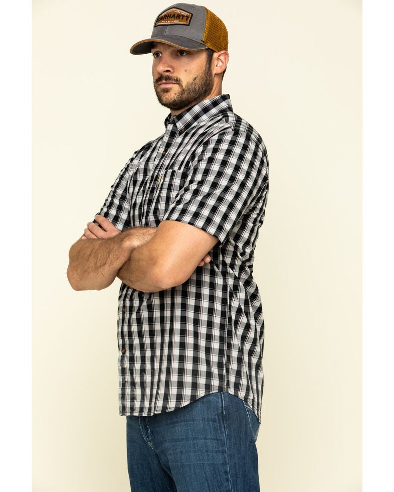 black button down work shirt