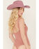 Free People Women's Clean Lines Bodysuit , Wine, hi-res