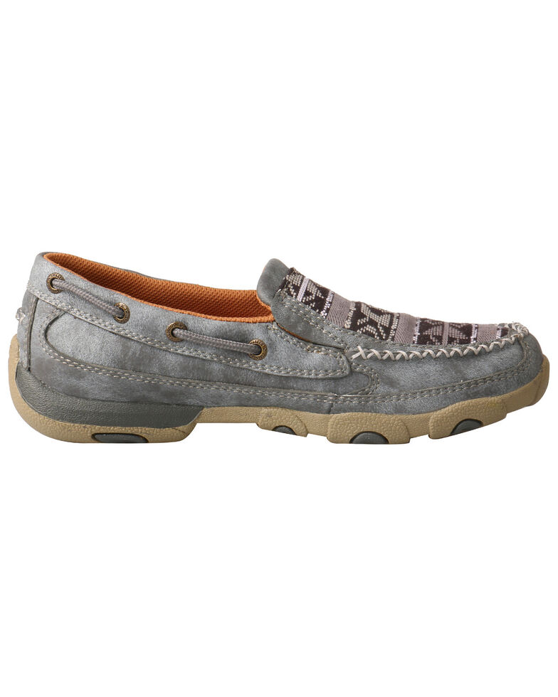 twisted x women's driving mocs slip on