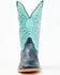 Image #4 - Corral Men's Exotic Python Western Boots - Broad Square Toe, Navy, hi-res