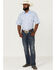 Image #2 - Resistol Men's Destin All-Over Print Short Sleeve Pearl Snap Western Shirt, , hi-res