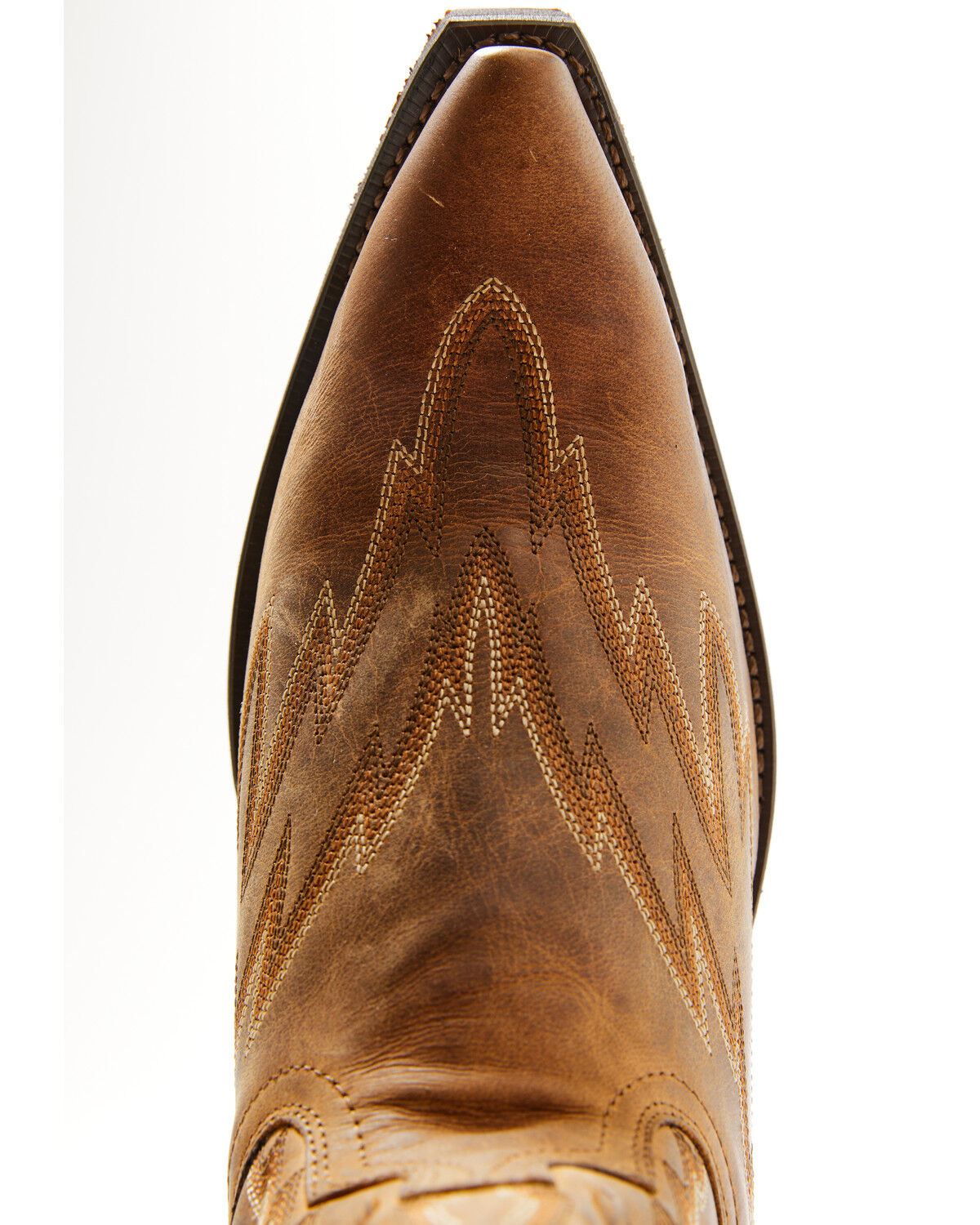 Image #6 - Laredo Men's Silverdale Western Boot - Snip Toe, Tan, hi-res