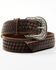 Image #1 - RANK 45® Men's Basketweave Belt with Knife Insert, Brown, hi-res