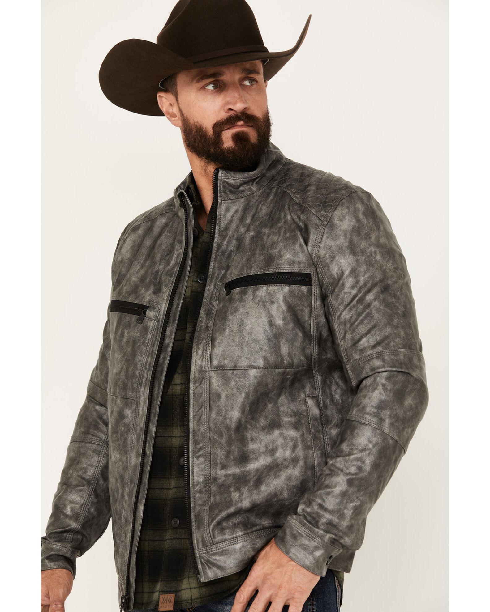 Cody james sale leather jacket