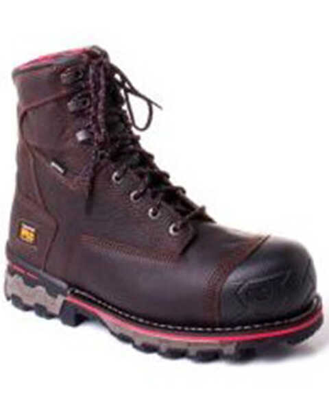 Timberland PRO Men's Boondock Composite Toe Work Boots, Brown, hi-res