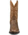 Image #4 - Dan Post Men's Armen Western Performance Boots - Round Toe, Cognac, hi-res