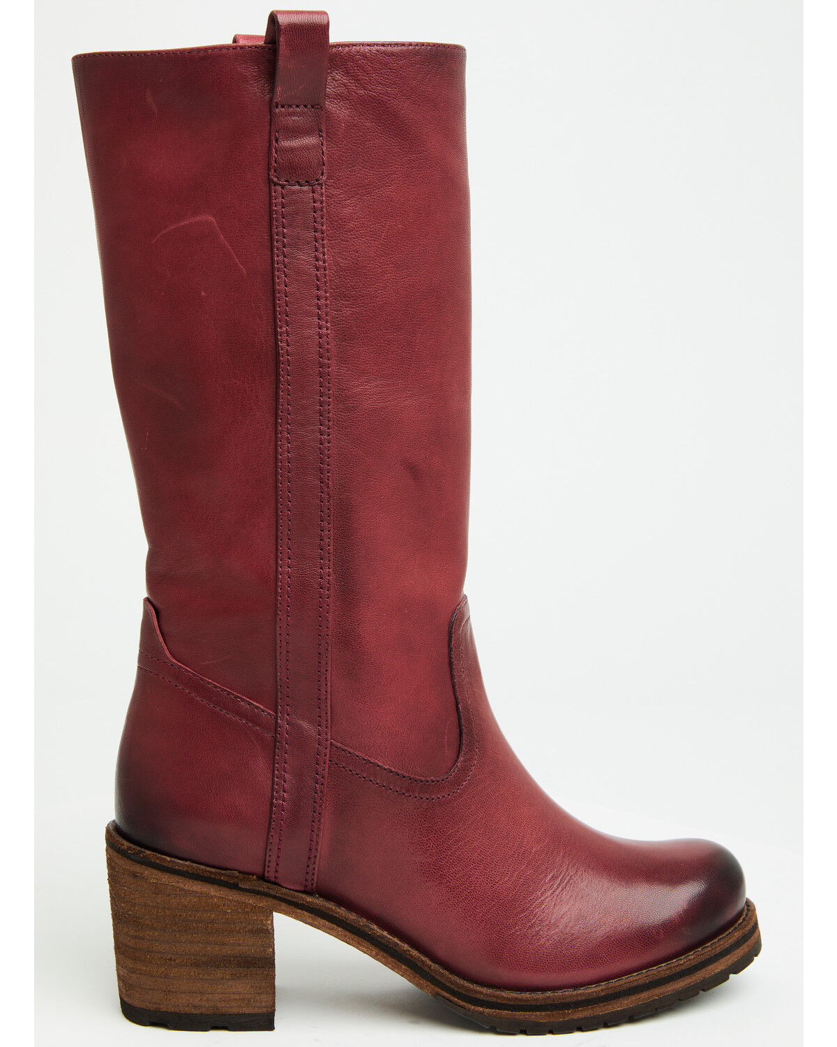 Image #2 - Cleo + Wolf Women's Scout Fashion Boots - Round Toe, Wine, hi-res