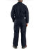 Image #2 - Carhartt Men's FR Loose Fit Twill Coveralls - Big, Navy, hi-res