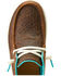 Image #4 - Ariat Women's Hilo Embossed Casual Shoes - Moc Toe, Brown, hi-res