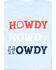 Image #2 - Cody James Toddler Boys' Howdy Short Sleeve Graphic T-Shirt, Light Blue, hi-res