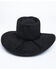 Image #5 - Nikki Beach Women's Eros Toyo Rancher Straw Hat , Black, hi-res