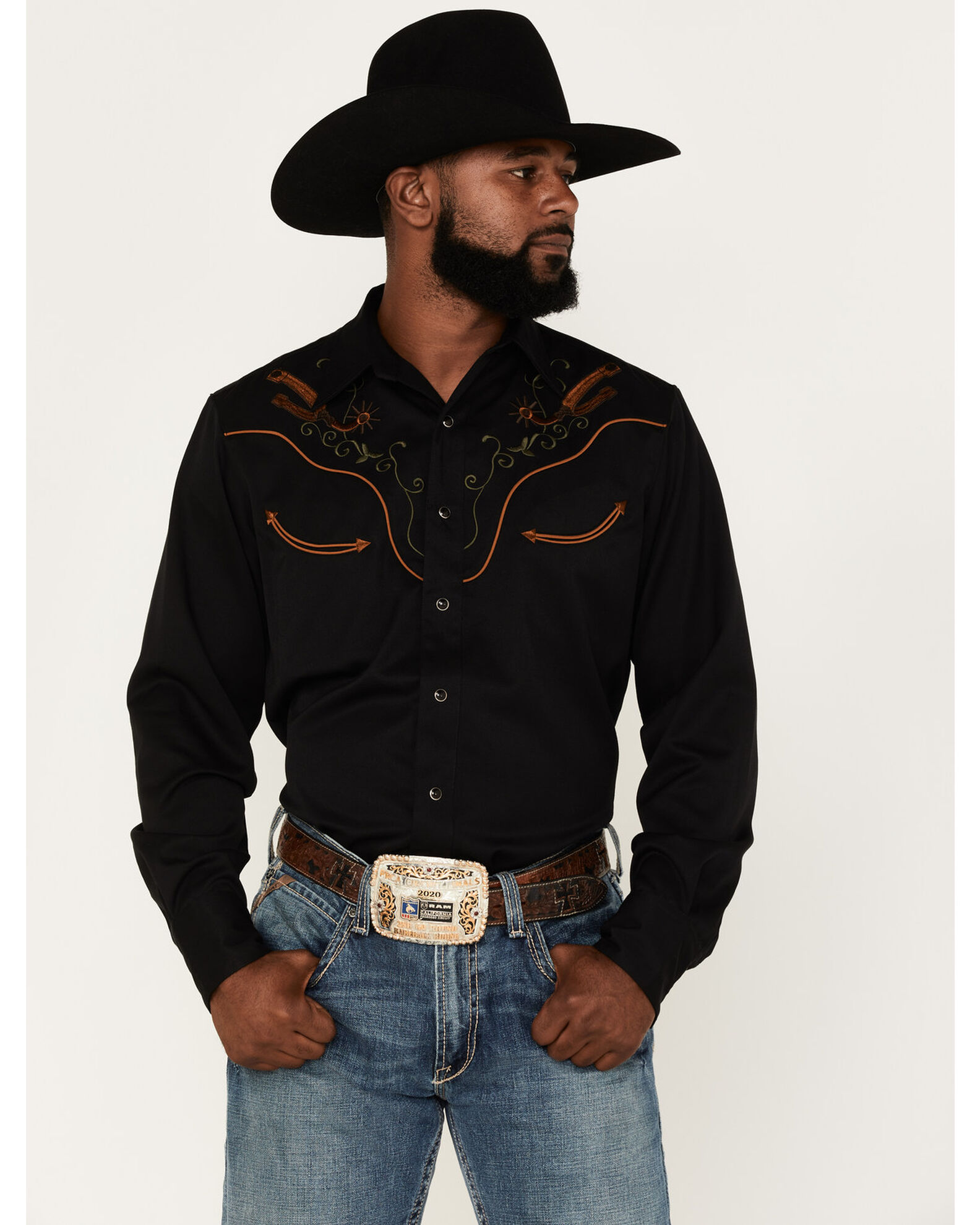 Roper men's western shirts sales