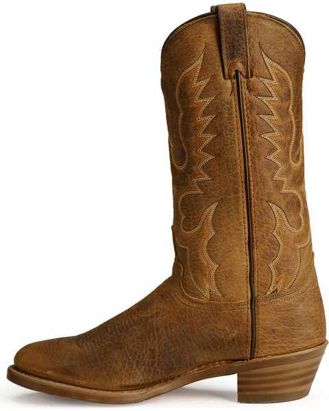 Abilene Men's 12" Bison Western Boots, Tan, hi-res