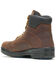 Image #3 - Wolverine Men's DuraShock Waterproof Lace-Up Work Boot - Steel Toe, Dark Brown, hi-res