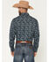 Image #4 - Wrangler Retro Men's Paisley Print Long Sleeve Snap Western Shirt, Black, hi-res