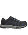 Image #2 - Nautilus Men's Accelerator Work Shoes - Composite Toe, Black, hi-res