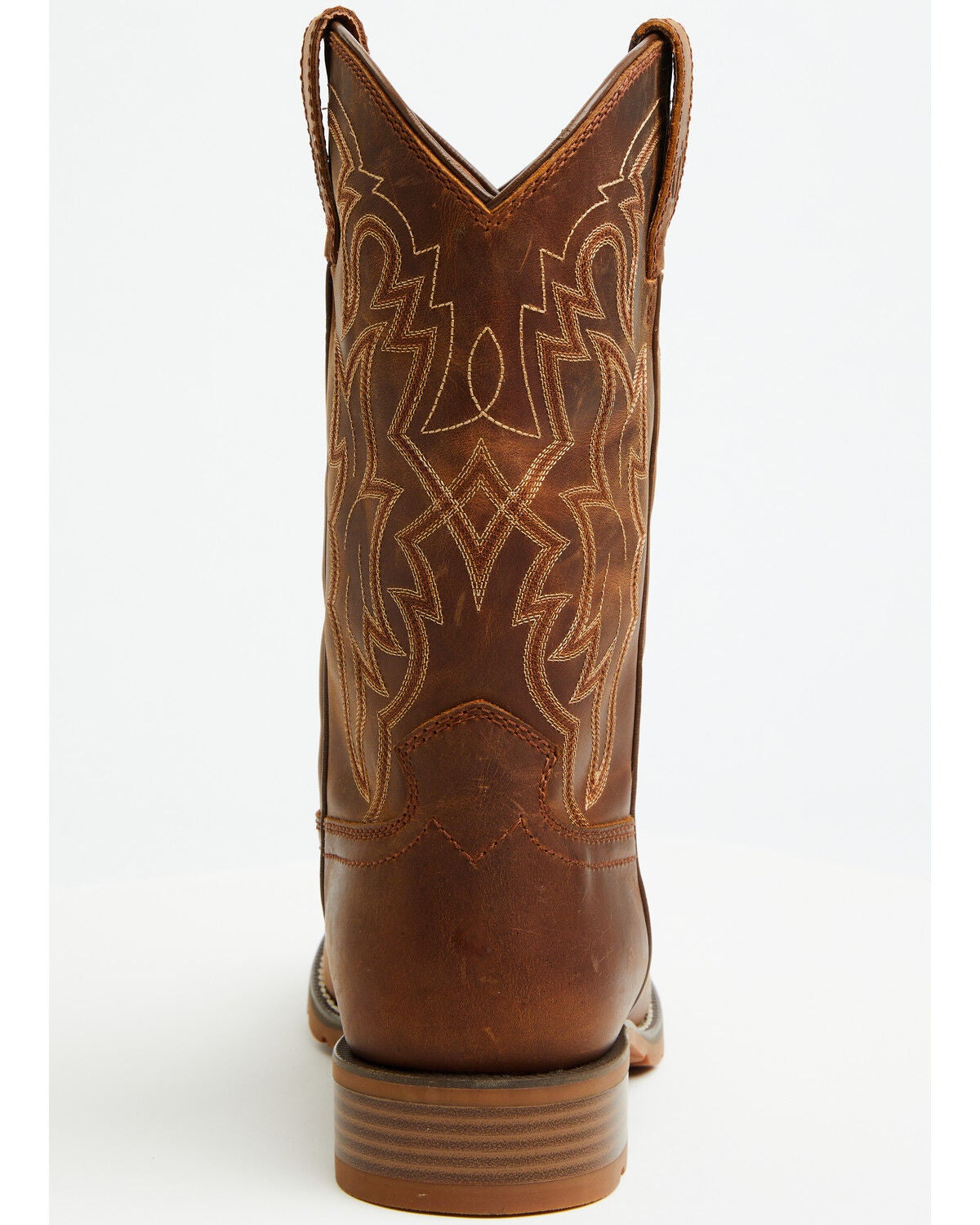 Image #5 - Cody James Men's Ranger Round Up Performance Western Boots - Broad Square Toe, Brown, hi-res