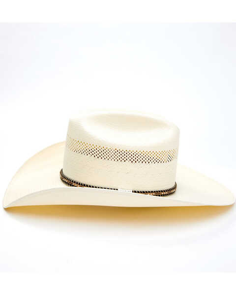 Image #2 - Resistol Natural Saddlebrook 10X Straw Cowboy Hat , Natural, hi-res