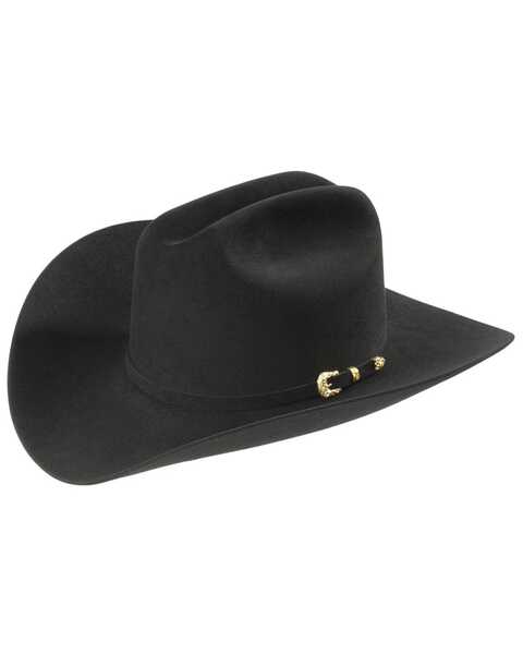 Image #2 - Larry Mahan Black Opulento 30X Fur Felt Cowboy Hat, , hi-res