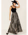 Image #2 - Tasha Polizzi Women's Lusha Crinkle Metallic Maxi Skirt, , hi-res
