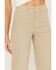 Image #2 - Unpublished Denim Women's Oyster High Rise Gemma Cropped Straight Jeans, Taupe, hi-res