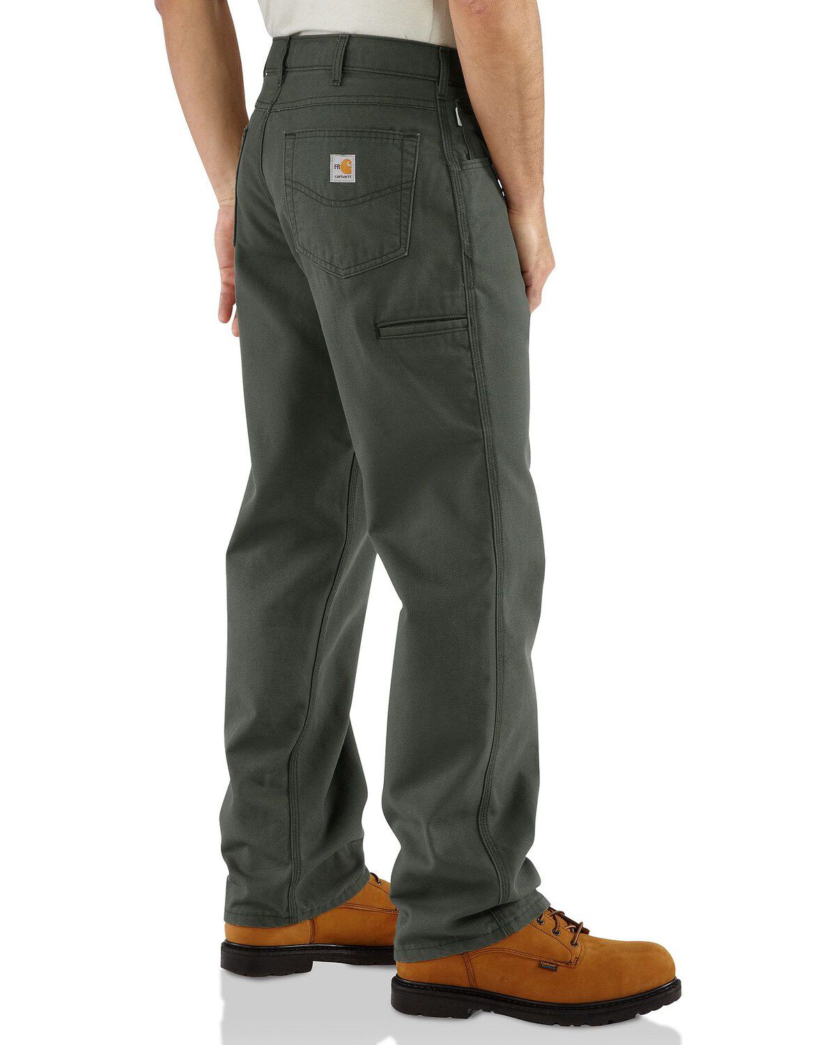 Image #2 - Carhartt Men's FR Canvas Work Pants, , hi-res