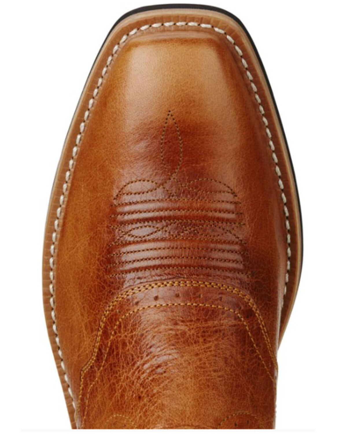 Image #6 - Ariat Men's VentTEK Heritage Roughstock Performance Boots - Square Toe, Tan, hi-res