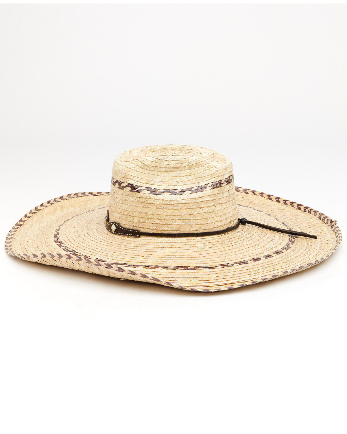 Image #3 - Cody James Pinto Straw Western Fashion Hat, Natural, hi-res